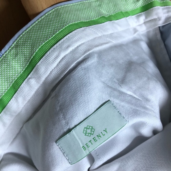 Men Betenly Pants Blue Lightweight Nylon Psnts 40 - Picture 4 of 9